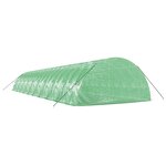 vidaXL Serre avec cadre en acier vert 120 m² 20x6x2 85 m
