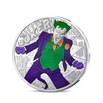 DC COMICS Monnaie de 10€ Argent THE JOKER