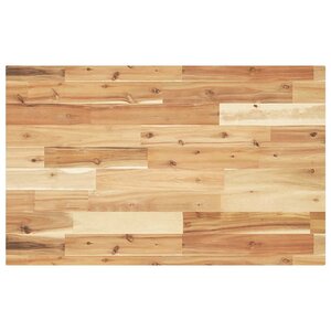 vidaXL Dessus de bureau fini à l'huile 160x50x4cm bois d'acacia massif