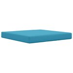 vidaXL Coussin de canapé d'extérieur Bleu royal 80 x 80 x 8 cm