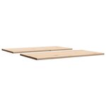 vidaXL Dessus de table 2 Pièces 80x40x1 7cm rectangulaire bois pin massif