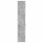 vidaXL Armoire de rangement gris béton 70x42 5x225cm bois d'ingénierie