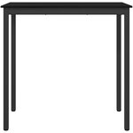 vidaXL Table de salle à manger / Table de repas Bois d'ingénierie