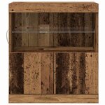 vidaXL Buffet Marron 60 x 37 x 67 cm Bois d'ingénierie