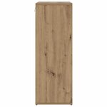 vidaXL Cabinet à chaussures Chêne artisanal 77 5 x 30 x 83 5 cm