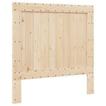 vidaXL Cadre de lit sans matelas avec tête de lit 100x200 cm