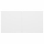 vidaXL Ensemble de meubles TV 5 Pièces Blanc Bois d'ingénierie