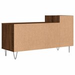 vidaXL Meuble TV Chêne marron 100x35x55 cm Bois d'ingénierie