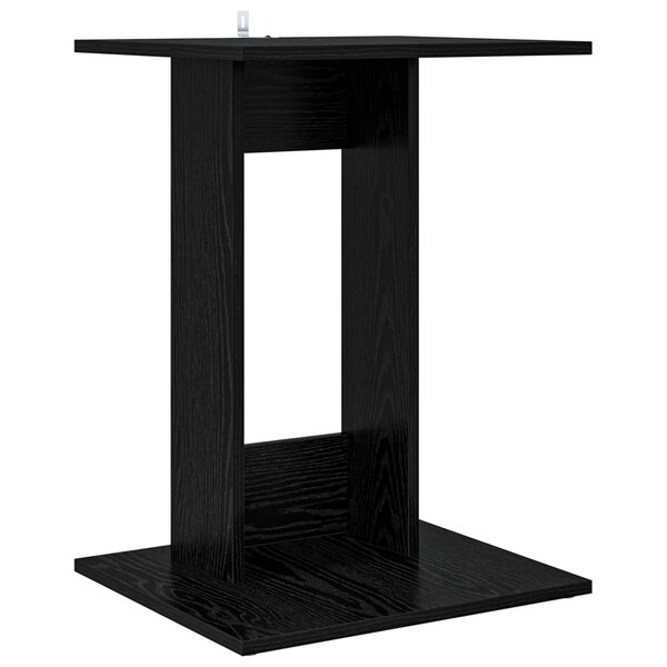 vidaXL Table d'appoint Chêne noir 45 x 40 x 62 5 cm Bois d'ingénierie