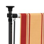 vidaXL Store Roulant Extérieur Multicolore 100 x 270 cm