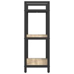 vidaXL Étagère Chêne Sonoma 56 x 34 x 96 cm Bois d'ingénierie