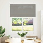 vidaXL Store plissé anthracite 105x100 cm largeur du tissu 104 4 cm