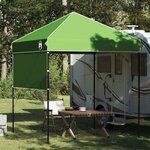 vidaXL Tente à auvent pop-up Vert 200 x 200 cm tissu