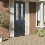 vidaXL Film pour fenêtre dépoli motif d'étoiles 90x500 cm PVC
