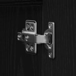 vidaXL Meuble TV Chêne noir 180 x 31 5 x 40 cm Bois d'ingénierie