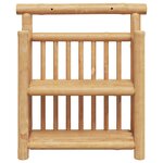 vidaXL Étagère Murale avec étagère Marron 40 x 13 x 44 cm Bambou