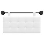 vidaXL Tête de lit suspendue Tissu