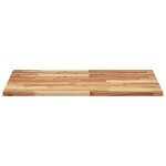 vidaXL Dessus de table rectangulaire 80x60x2 cm bois massif d'acacia
