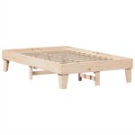 vidaXL Cadre de lit sans matelas 120x200 cm bois de pin massif