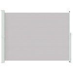 vidaXL Auvent latéral rétractable de patio 220x300 cm Gris