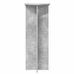 vidaXL Support de Plante 2 pièces Gris béton Ø40 x 100 cm