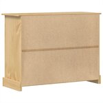 vidaXL Commode Corona 120x48x91 cm bois massif de pin