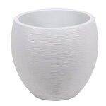EDA Pot rond Graphit Ø50cm - Contenance 46L - Blanc cérusé