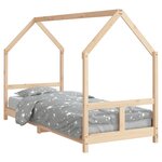 vidaXL Cadre de lit pour enfants 80x200 cm bois de pin massif