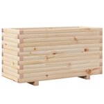 vidaXL Jardinière 90x40x49 5 cm bois de pin massif