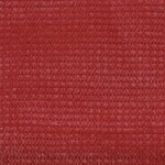 vidaXL Écran de balcon Rouge 90x400 cm PEHD