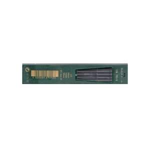 Boite de 10 mines TK 9071 noir foncé dureté: 2H x 5 FABER-CASTELL