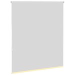 vidaXL Store enrouleur occultant jaune largeur du tissu 126 6 cm