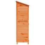 vidaXL Abri de jardin Marron 106 x 56 x 176 5 cm Bois d'ingénierie