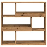 vidaXL Bibliothèque/Séparateur de pièce chêne artisanal 100x33x94 5 cm