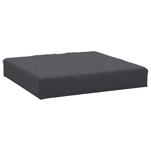 vidaXL Coussin de palette anthracite 60x60x9 5 cm tissu oxford