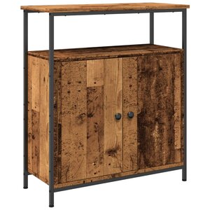 vidaXL Buffet vieux bois 70x30x80 cm bois d'ingénierie