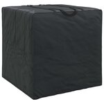 vidaXL Sac de stockage extérieur Noir 80 x 80 x 60 cm Tissu 600D