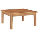 Ensemble de repas de jardin de 5 pièces avec coussins en bois massif d'acacia