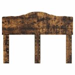 vidaXL Tête de lit Chêne fumé 135 cm Bois d'ingénierie