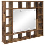 vidaXL Armoire Miroir Bois ancien 91 x 15 x 76.5 cm Bois d'ingénierie