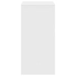 vidaXL Table de bar blanc 51x50x103 5 cm bois d'ingénierie