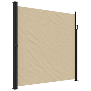 vidaXL Auvent latéral rétractable beige 200x300 cm