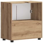 vidaXL Ensemble d'armoire de salle de bain TULUM Chêne artisanal