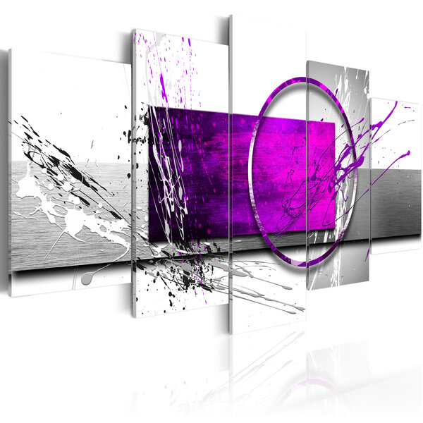 Tableau - purple expression l x h en cm 200x100
