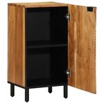 vidaXL Buffet avec étagère Marron 40 x 33 x 75 cm Bois d'acacia massif