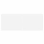 vidaXL Ensemble de meubles TV 4 Pièces Blanc Bois d'ingénierie