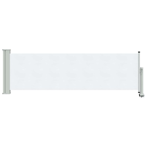 vidaXL Auvent latéral 100 x 300 cm 100  polyester fer acier