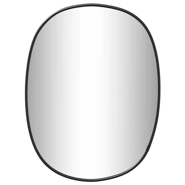 vidaXL Miroir mural Noir 40x30 cm