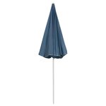 vidaXL Parasol de plage bleu 240 cm