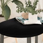 vidaXL Dessus de table 100x50x2 cm bois de chêne massif ovale